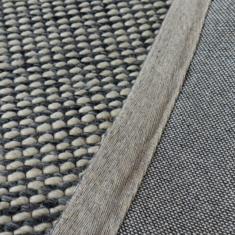 Kusový ručně tkaný koberec Woolen 2 Grey č.8