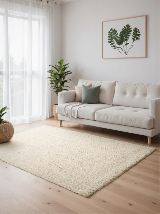 Kusový koberec Majoli 106238 White č.3