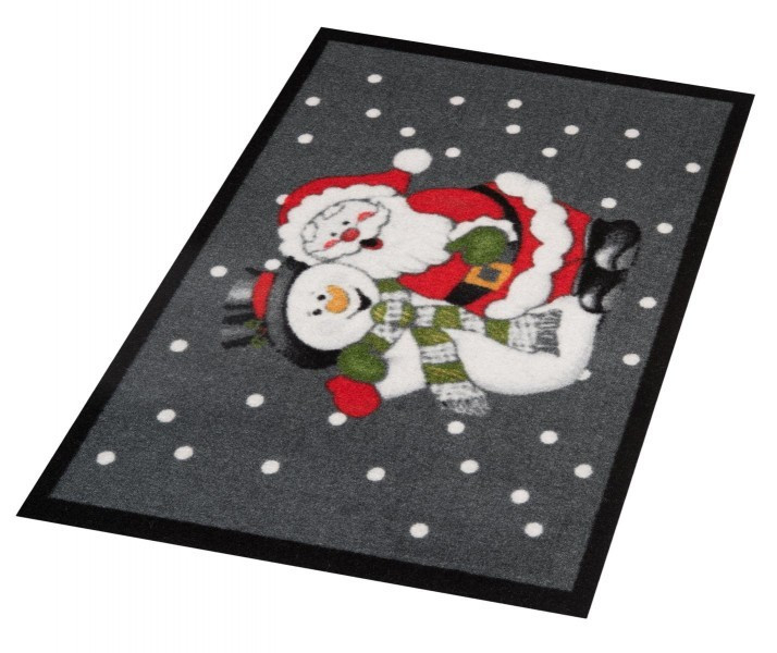 AKCE: 40x60 cm TEST Rohožka Vánoce - sněhulák, santa 103048 - na ven i na doma č.2