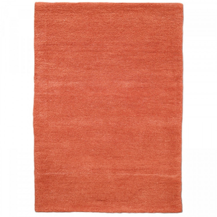 Ručně všívaný kusový koberec Asra wool orange č.1