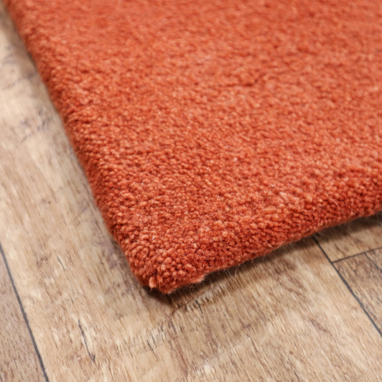 Ručně všívaný kusový koberec Asra wool orange č.2