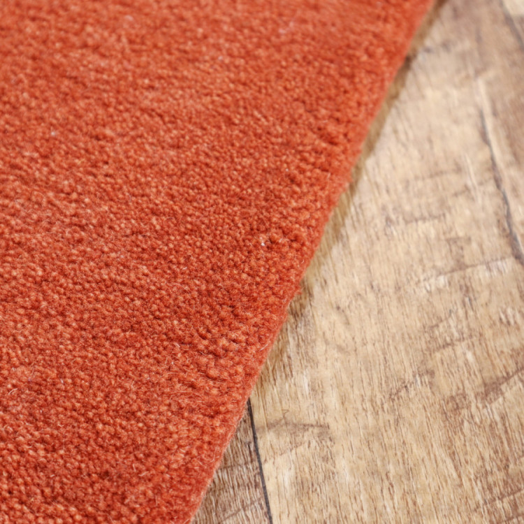 Ručně všívaný kusový koberec Asra wool orange č.4