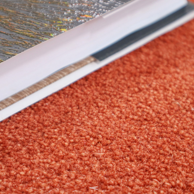 Ručně všívaný kusový koberec Asra wool orange č.7