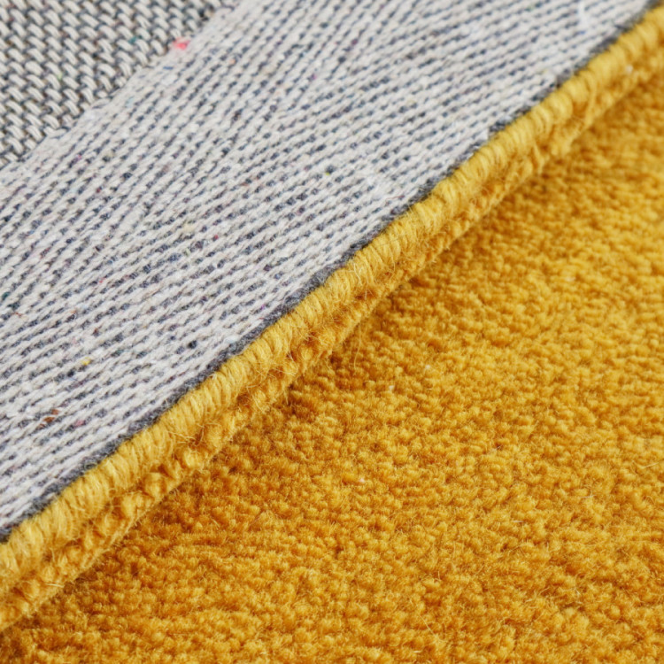 Ručně všívaný kusový koberec Asra wool gold č.8