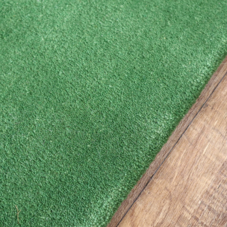 Ručně všívaný kusový koberec Asra wool sv. zelená č.3