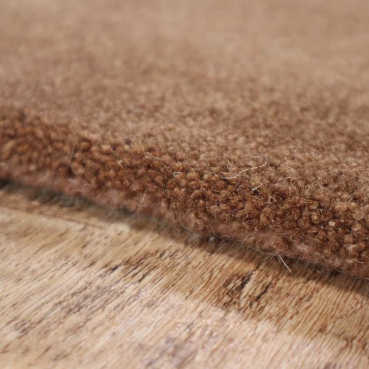 Ručně všívaný kusový koberec Asra wool hnědá č.3