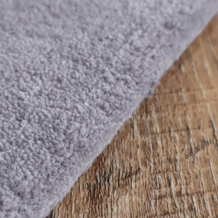 Ručně všívaný kusový koberec Asra wool sv. šedá č.5