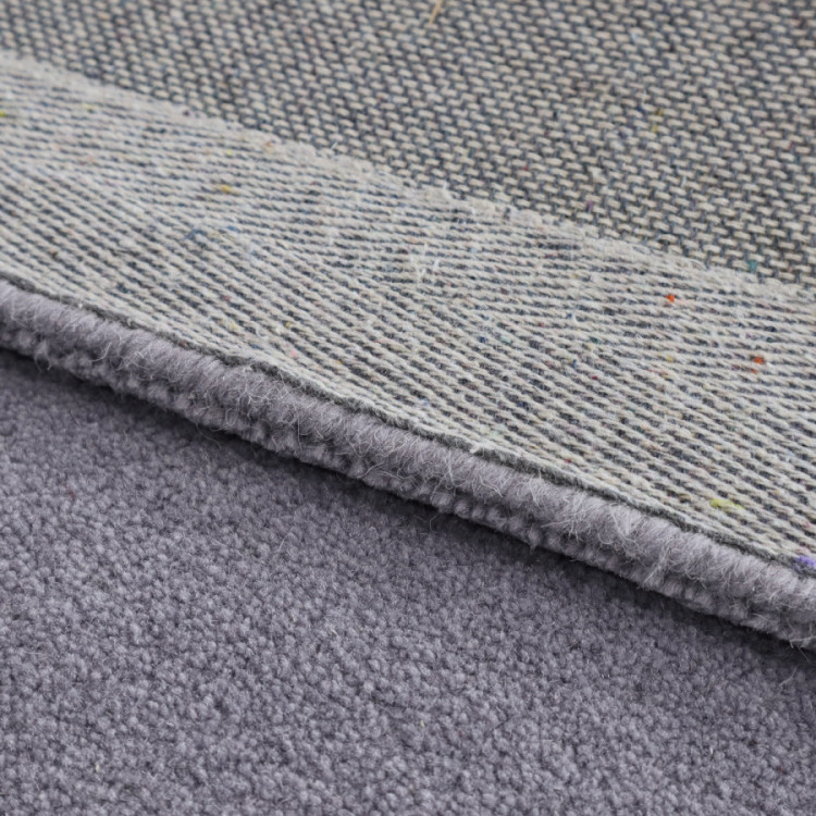 Ručně všívaný kusový koberec Asra wool sv. šedá č.8