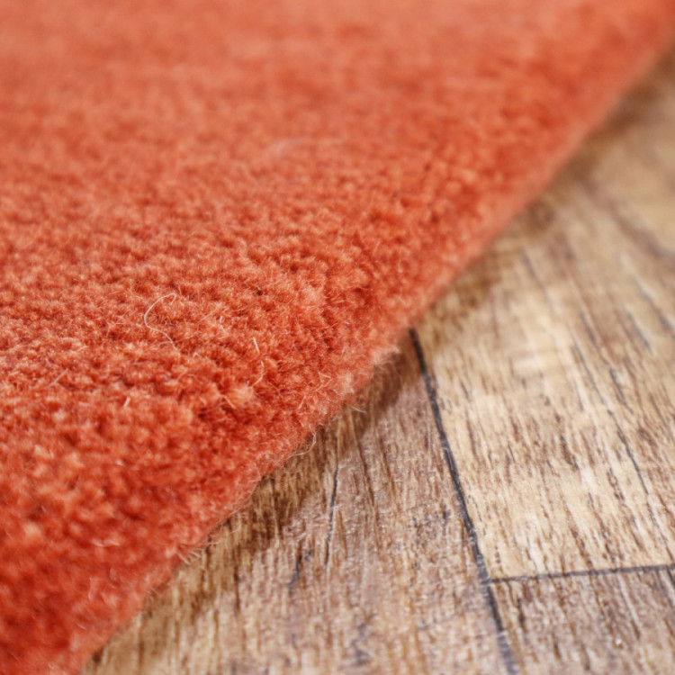 Ručně tkaný kusový koberec Asra loom orange č.5