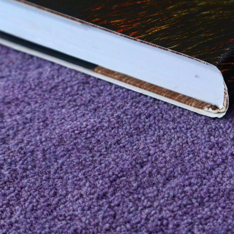 Ručně všívaný kusový koberec Asra wool fialová č.3