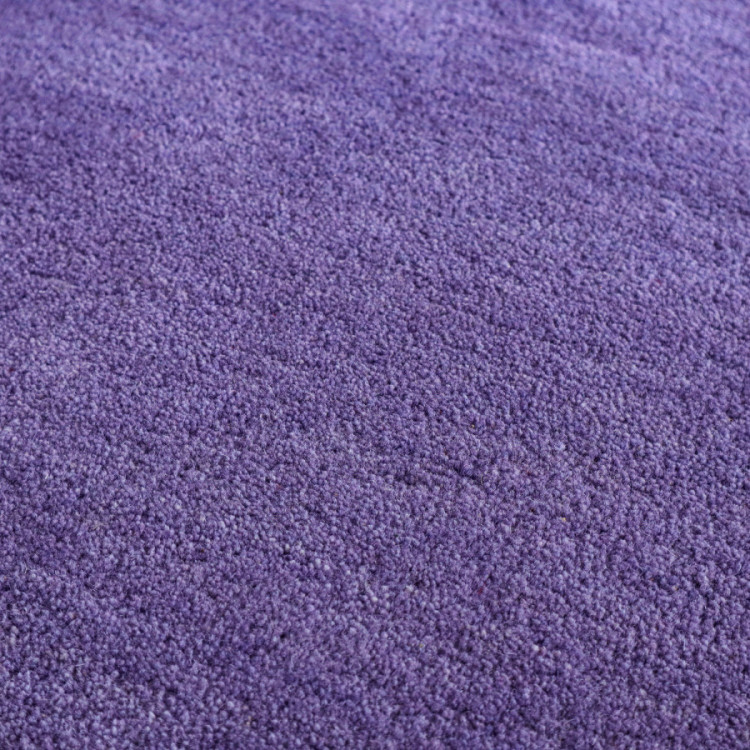 Ručně všívaný kusový koberec Asra wool fialová č.4