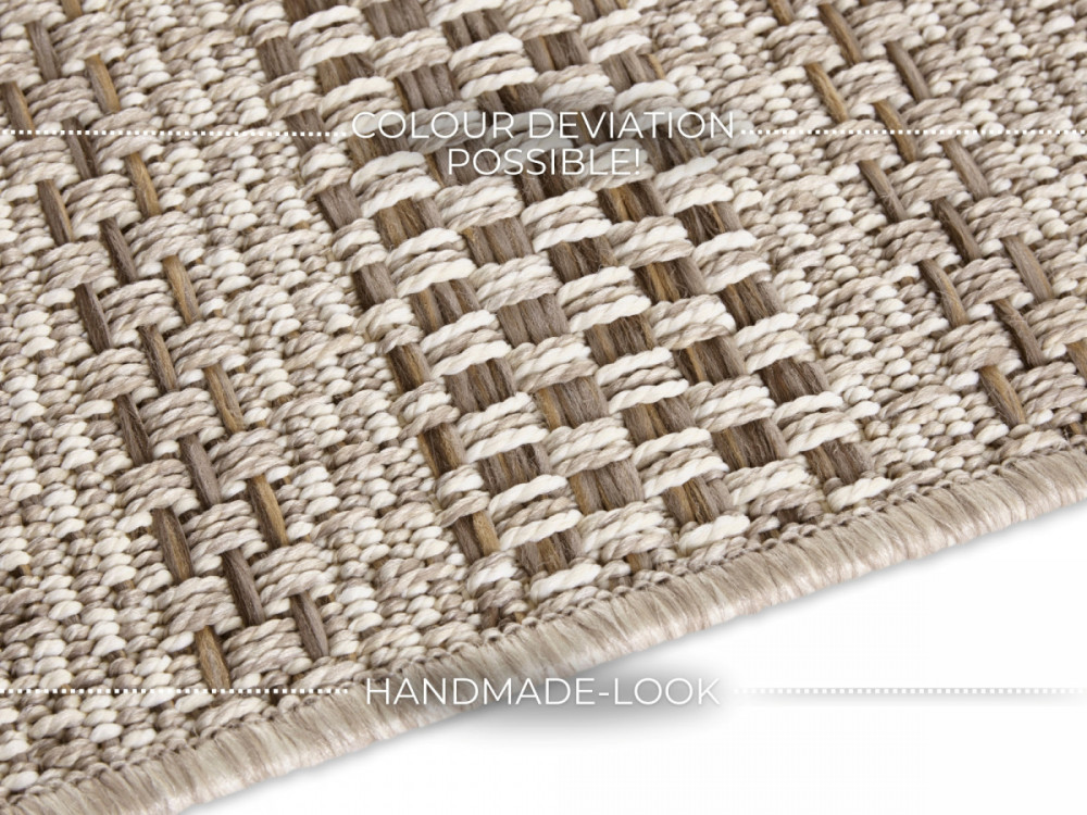 Kusový koberec Brave 103612 Natural Brown z kolekce Elle – na ven i na doma č.8