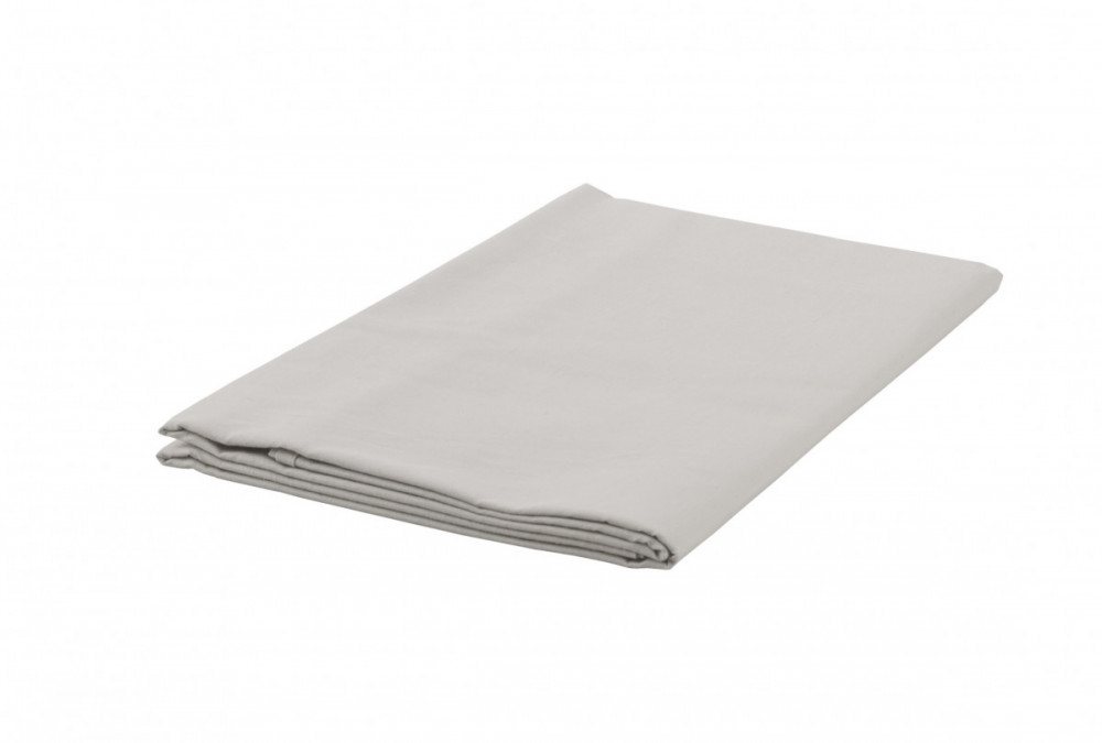 Prostěradlo bavlna tkané šedé 140/230 cm č.1