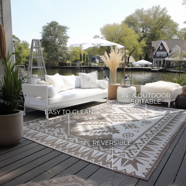 Kusový koberec Gemini 106021 Linen z kolekce Elle – na ven i na doma č.9