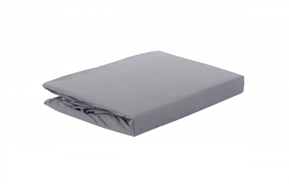 Prostěradlo Jersey cotton antracit 90/200 cm č.2