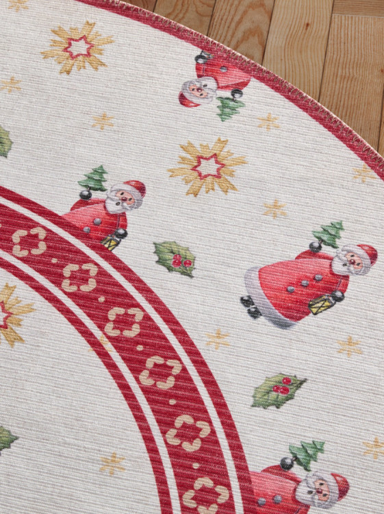 Kusový koberec Villeroy & Boch Toy's delight 106273 Cream, Red kruh č.6