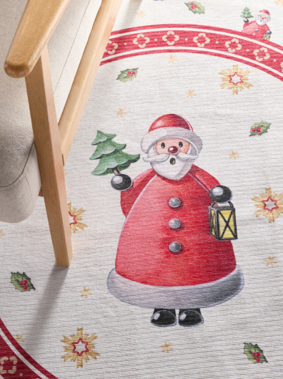Kusový koberec Villeroy & Boch Toy's delight 106273 Cream, Red kruh č.9