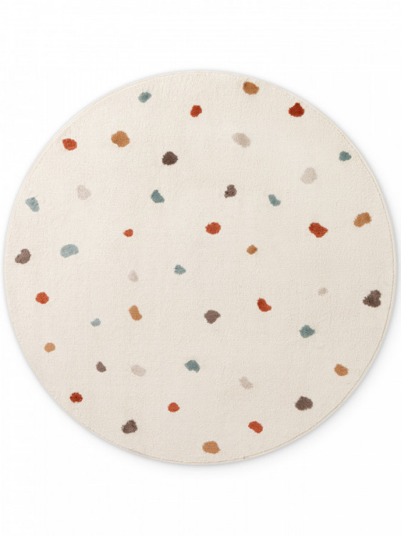 Dětský koberec Adventures 106210 Cream Multicolor kruh č.1