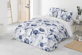 POVLEČENÍ MakoSatén 140/200+70/90 2+2 Elodie modrá