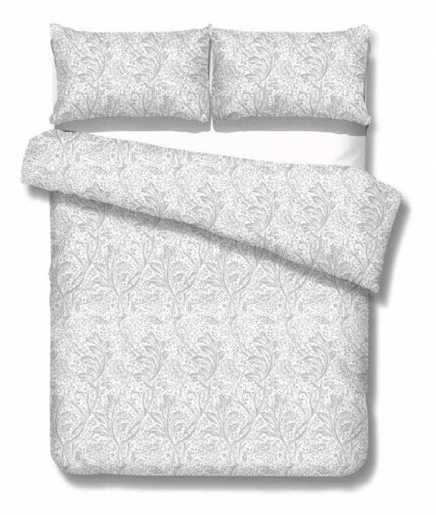 POVLEČENÍ MakoSatén 140/200+70/90  Cannes bílá č.1