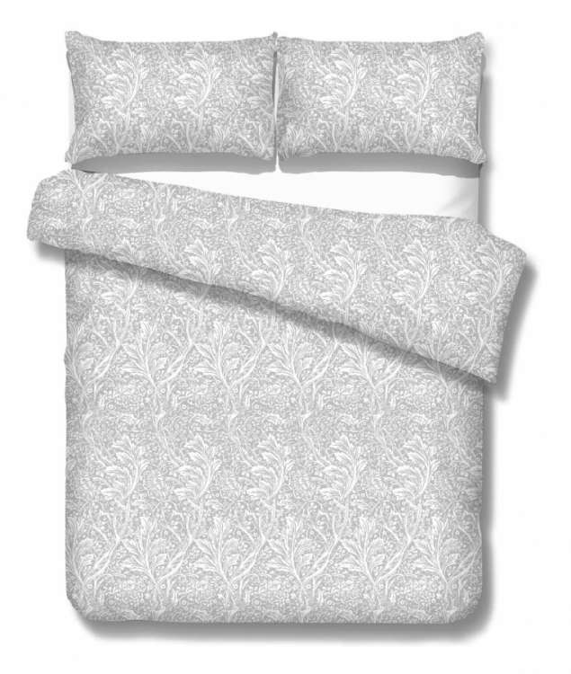 POVLEČENÍ MakoSatén 140/200+70/90  Cannes šedá č.1