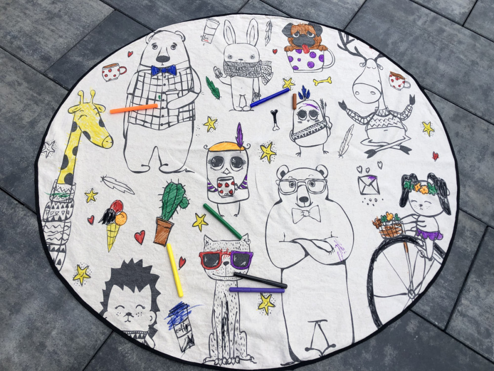 TRHÁK: KOBEREC - OMALOVÁNKY - Happy Friends č.3