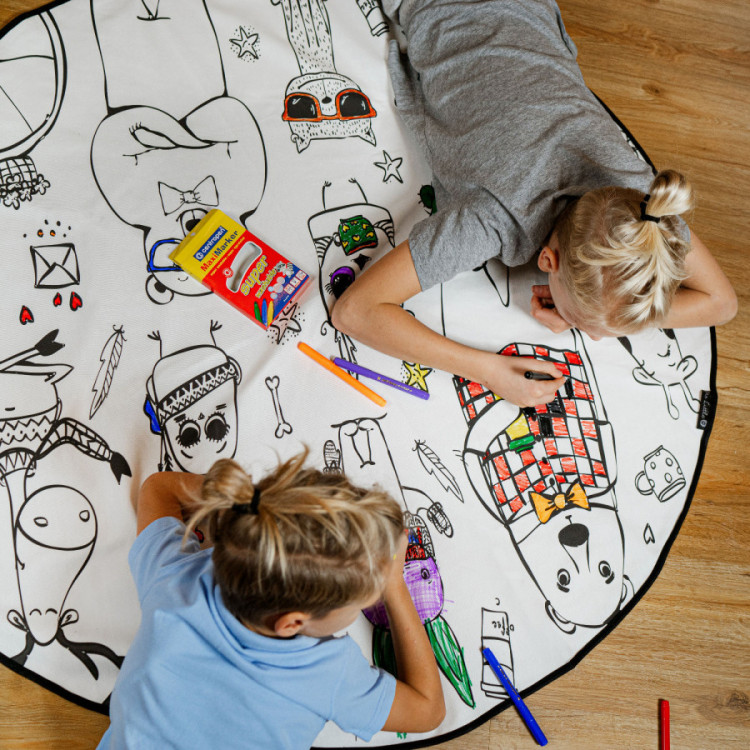 TRHÁK: KOBEREC - OMALOVÁNKY - Happy Friends č.6