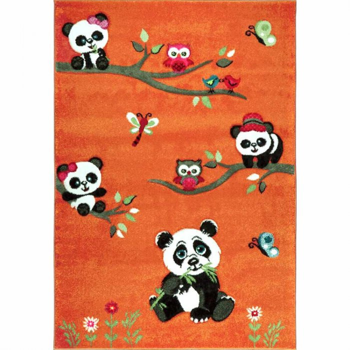 Dětský koberec Jasper Kids 21041-20 oranžová - 140 x 200 cm č.1