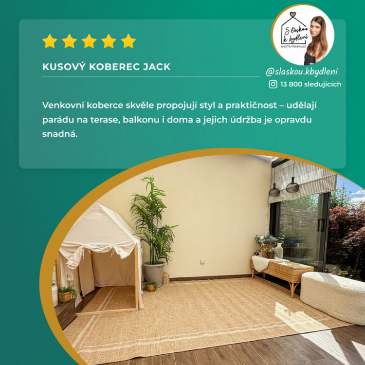 Kusový koberec Jack 28805-050 – na ven i na doma č.8