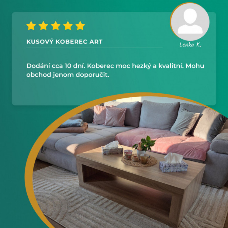 Kusový koberec Art 1121 Silver č.8