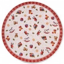 Kusový koberec Villeroy & Boch Toy's delight s potiskem 106192 Red, Multicolor kruh