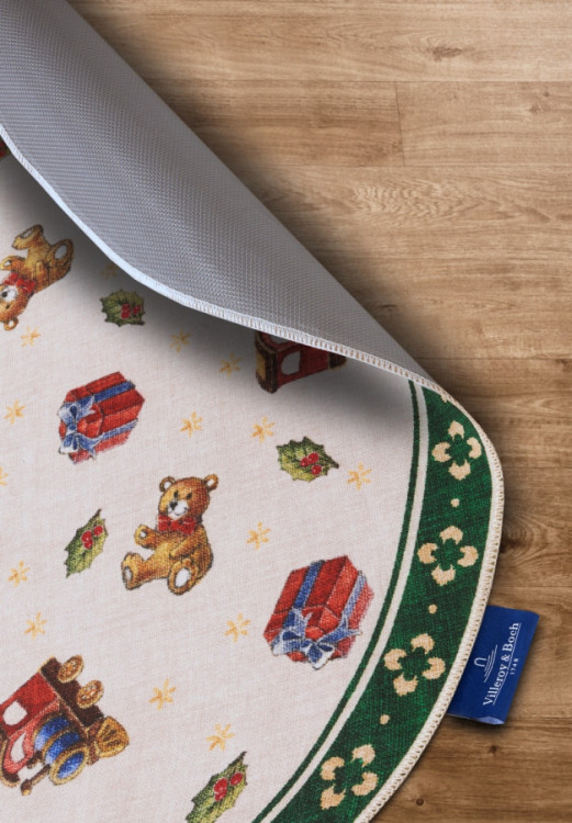 Kusový koberec Villeroy & Boch Toy's delight s potiskem 106193 Green, Multicolor kruh č.6