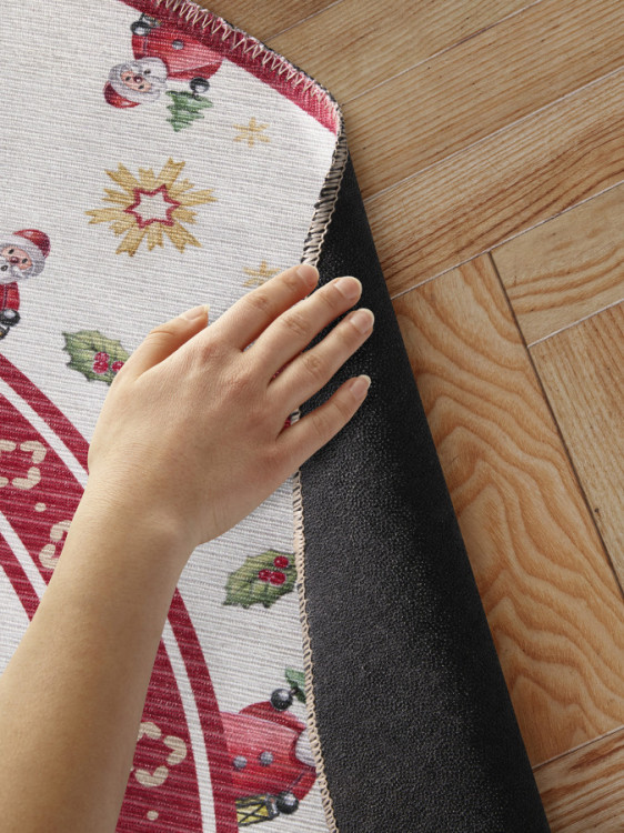 Kusový koberec Villeroy & Boch Toy's delight 106273 Cream, Red kruh č.3