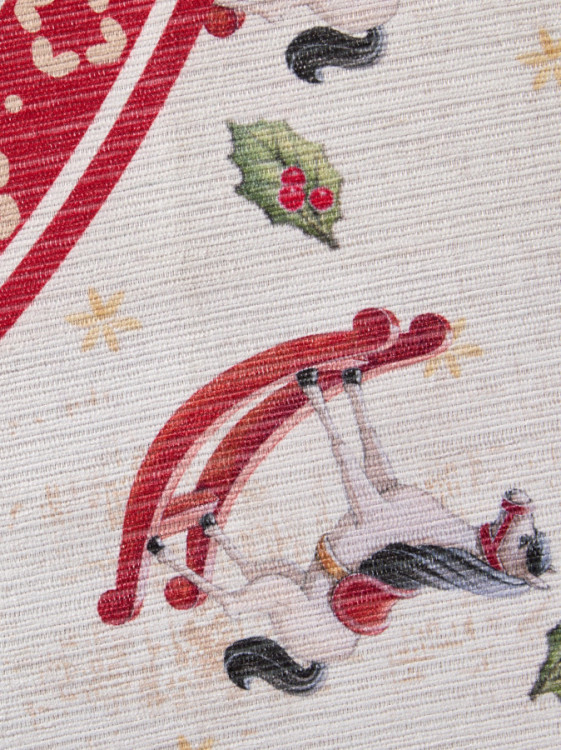 Kusový koberec Villeroy & Boch Toy's delight 106275 Cream, Red kruh č.3