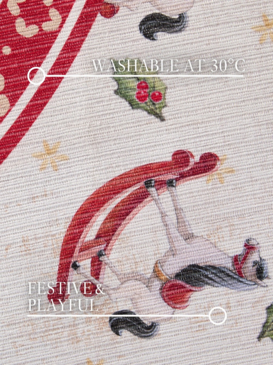 Kusový koberec Villeroy & Boch Toy's delight 106275 Cream, Red kruh č.7