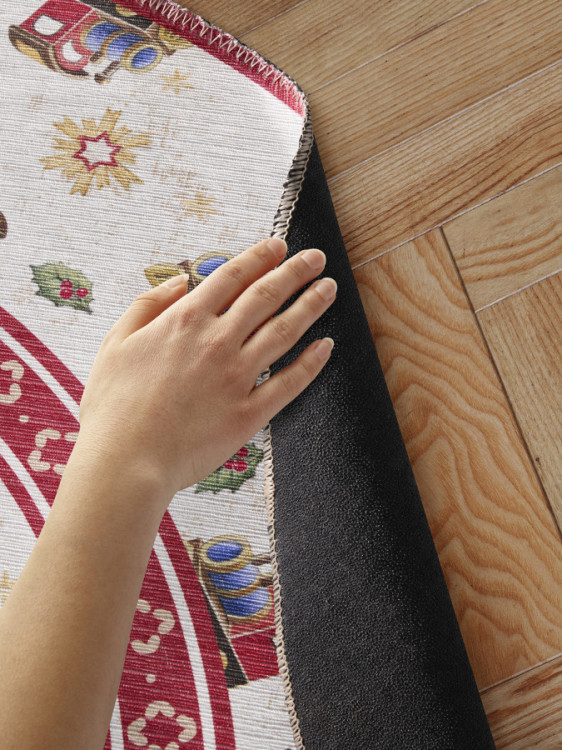 Kusový koberec Villeroy & Boch Toy's delight 106276 Cream, Red kruh č.5