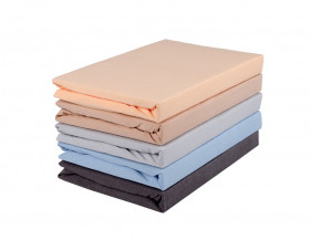 Prostěradlo Jersey bambus antracit 90x200 cm