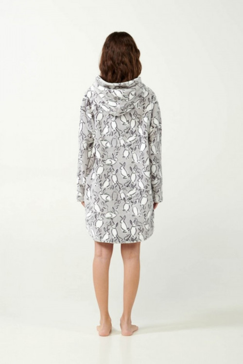 Dámské fleece pončo mikina Zajíček č.2