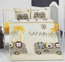Povlečení bavlna SAFARI baby 40x60 a 100x135 cm