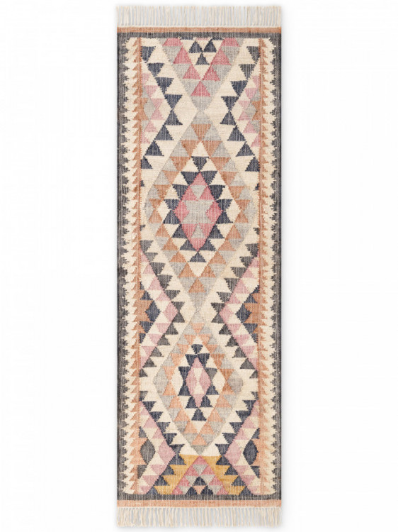 Běhoun Parsa 106260 Cream/Multi z kolekce Elle č.1