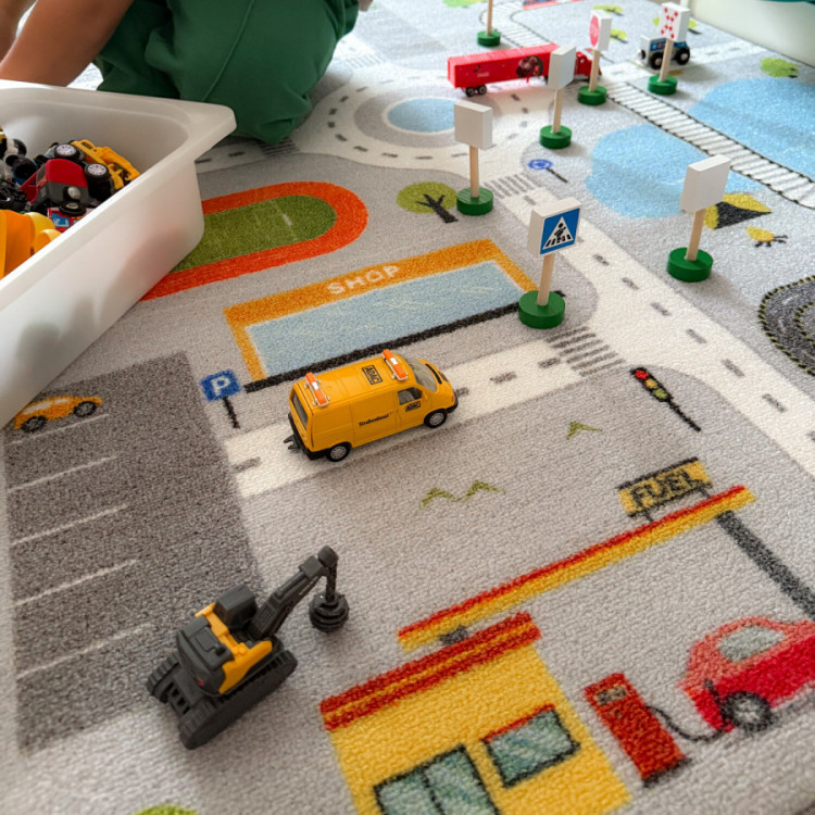 Dětský kusový koberec Play 2902 grey č.8