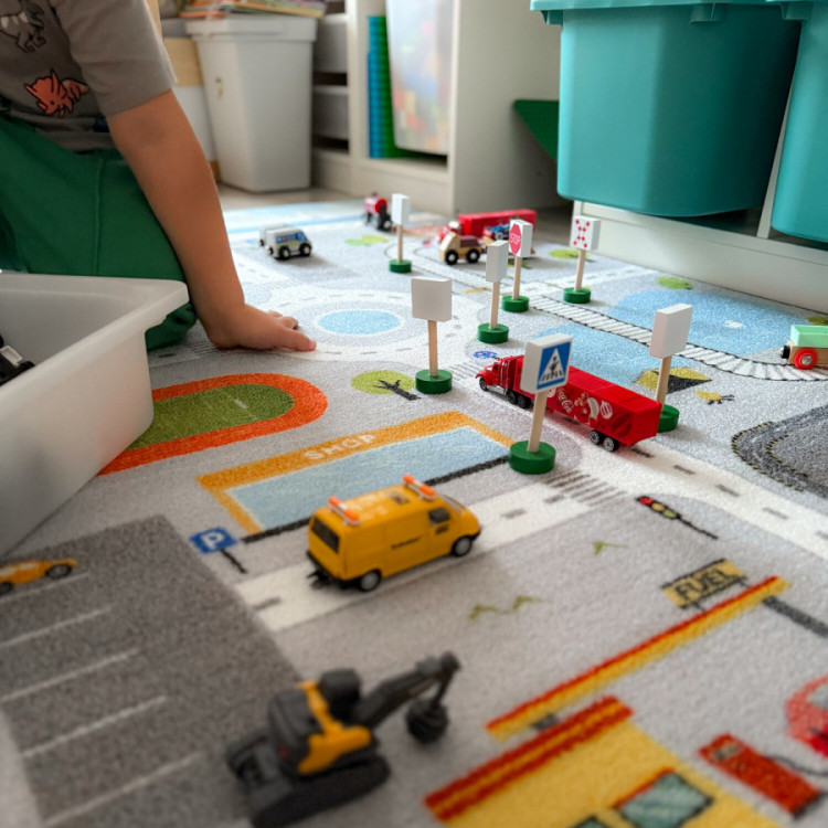 Dětský kusový koberec Play 2902 grey č.10