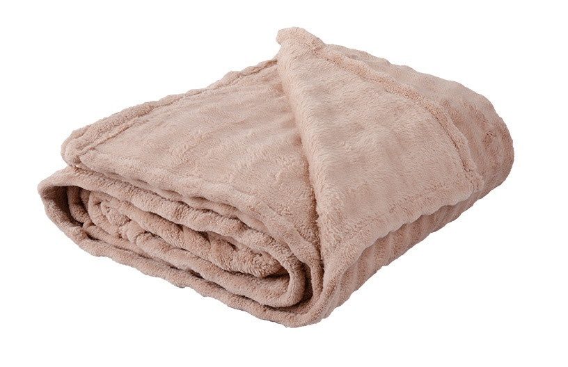 Deka Bublina mikroflanel hnědá 150x200 cm č.2