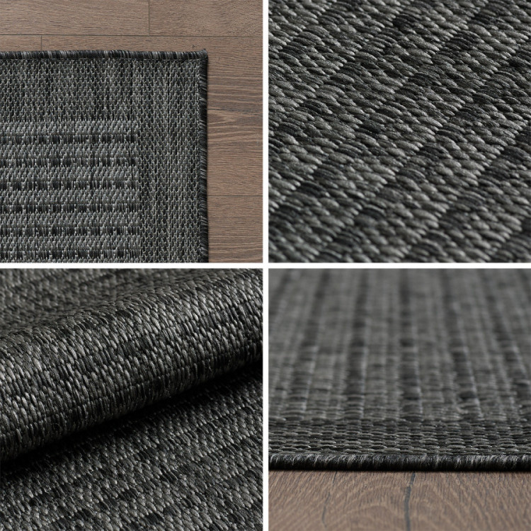 Kusový koberec Giza 1410 Black kruh č.5