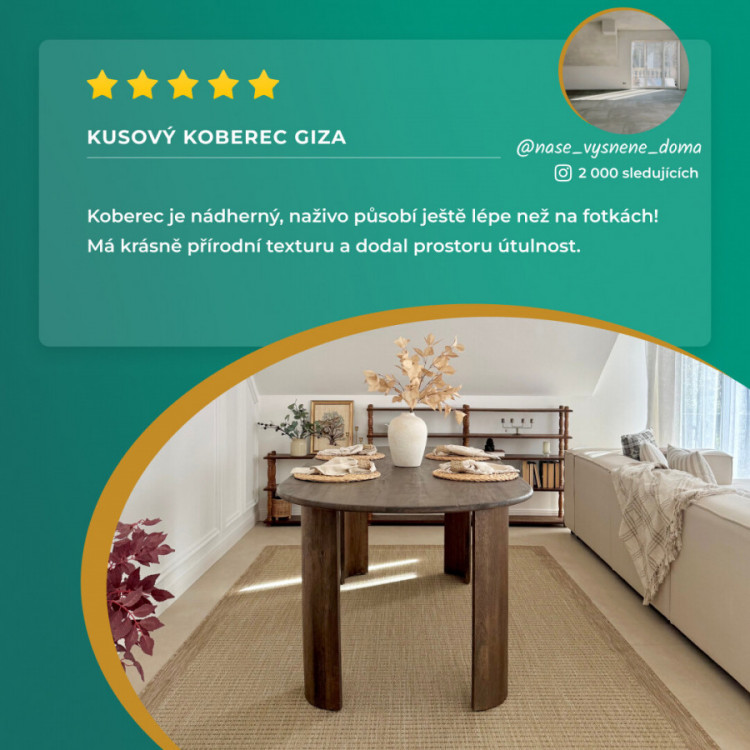 Kusový koberec Giza 1410 Black č.9