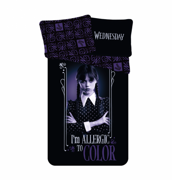 Povlečení bavlna Wednesday Color 70x90 a 140x200 cm č.1