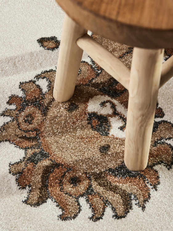 Dětský kusový koberec Villeroy & Boch Boho Kids 106307 Cream Multicolor kruh č.5