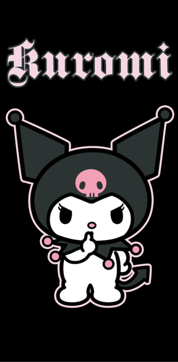 Dětská osuška Kuromi 70x140 cm č.1