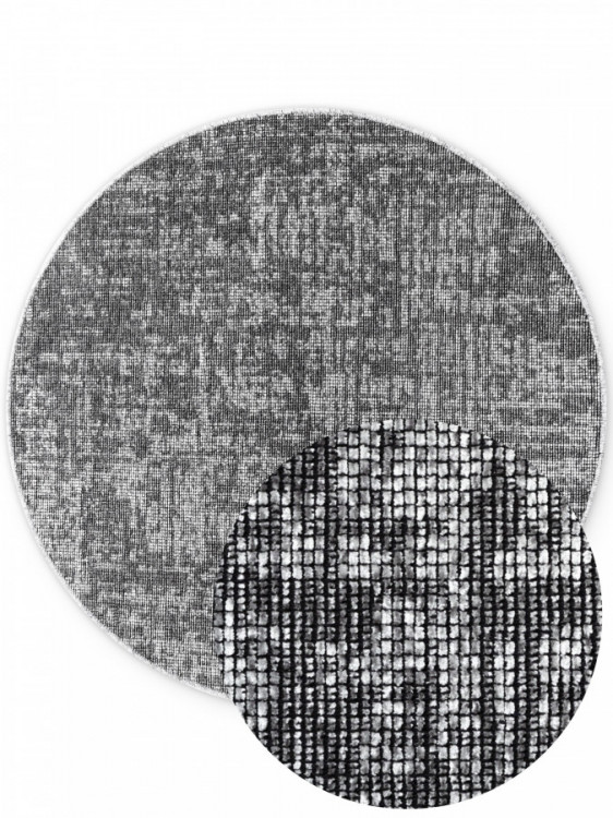 Kusový koberec Brilliance Prisma 106310 Silver Grey z kolekce Elle kruh č.5