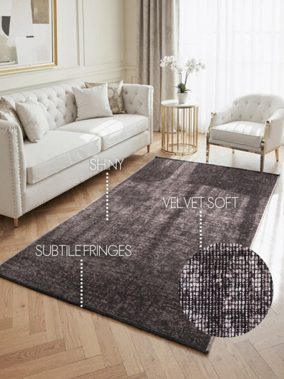 Kusový koberec Brilliance Prisma 106311 Brown z kolekce Elle č.3